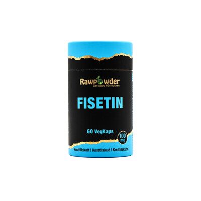 Rawpowder Fisetin 100mg 60 kapsler Rawpowder Fisetin 100mg 60 kapsler