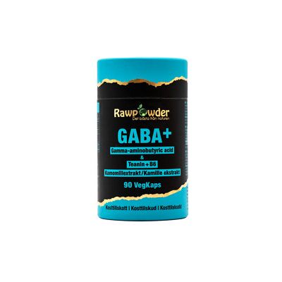 Rawpowder GABA plus 90 kapsler Rawpowder GABA plus 90 kapsler