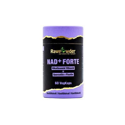 Rawpowder NAD + Forte 60 kapsler Rawpowder NAD + Forte 60 kapsler