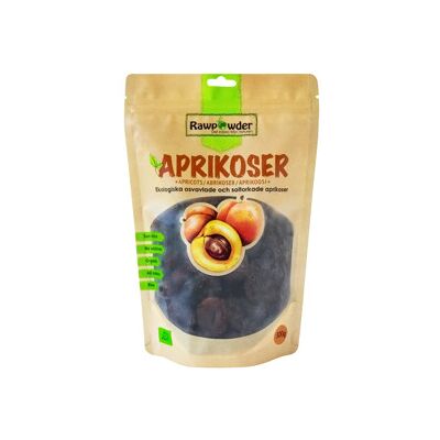 Rawpowder Aprikoser Osvavlade 300 gram Rawpowder Aprikoser Osvavlade 300 gram