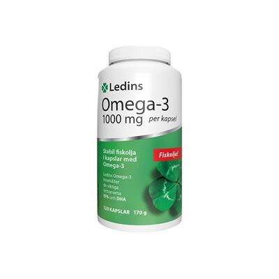 Ledins Omega-3 120 kapsler Ledins Omega-3 120 kapsler