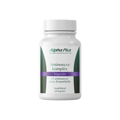 Alpha Plus Aminosyrekombinasjon - Vegansk supplement Alpha Plus Aminosyrekombinasjon - Vegansk supplement