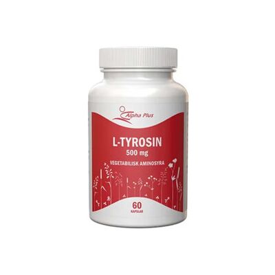 Alpha Plus L-tyrosin 60 kapsler Alpha Plus L-tyrosin 60 kapsler