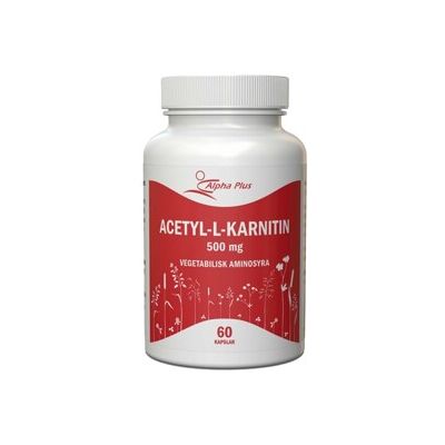 Alpha Plus Acetyl-L-karnitin 60 kapsler Alpha Plus Acetyl-L-karnitin 60 kapsler