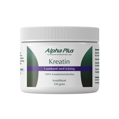Alpha Plus Kreatin 250 gram Alpha Plus Kreatin 250 gram