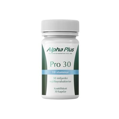 Alpha Plus Pro 30 30 kapsler Alpha Plus Pro 30 30 kapsler