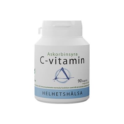 Helhetshälsa C-Vitamin Askorbinsyra 90 kapsler Helhetshälsa C-Vitamin Askorbinsyra 90 kapsler