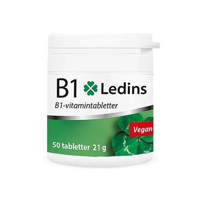 Ledins B-1 vitamin 50 tabletter Ledins B-1 vitamin 50 tabletter