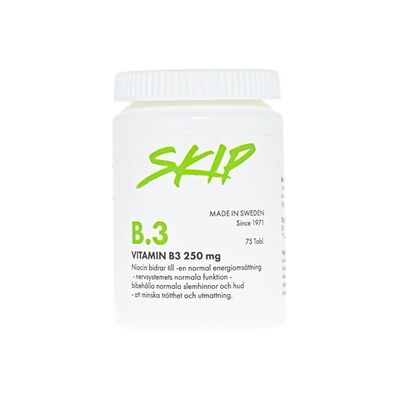 Skip B-3 vitamin 75 tabletter Skip B-3 vitamin 75 tabletter