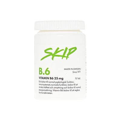 Skip B-6 25mg 75 tabletter Skip B-6 25mg 75 tabletter