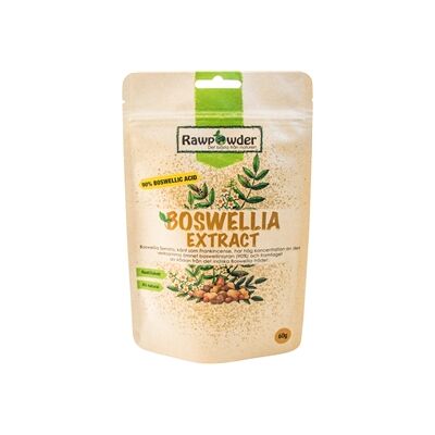 Rawpowder Boswellia Extrakt 60 gram Rawpowder Boswellia Extrakt 60 gram