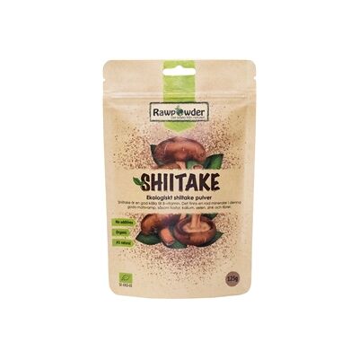 Rawpowder Shiitake 125 gram Rawpowder Shiitake 125 gram