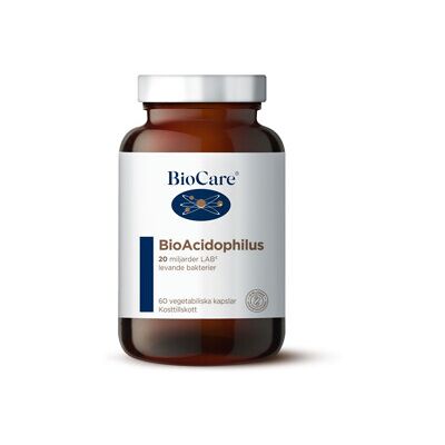 BioCare BioAcidophilus 60 kapsler BioCare BioAcidophilus 60 kapsler