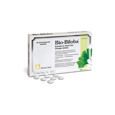 Pharma Nord Bio-Biloba 60 tabletter Pharma Nord Bio-Biloba 60 tabletter