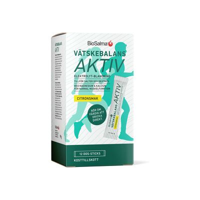 BioSalma Vätskebalans Aktiv 12 sticks BioSalma Vätskebalans Aktiv 12 sticks