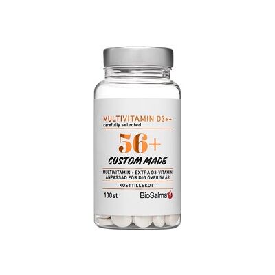 BioSalma Multivitamin 56+ D3++ 100 tabletter BioSalma Multivitamin 56+ D3++ 100 tabletter