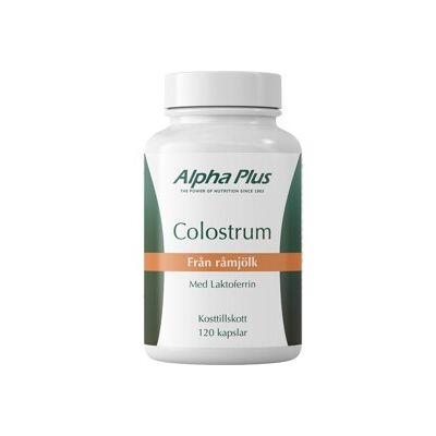 Alpha Plus Colostrum - Ku-mjølk kosttilskudd Alpha Plus Colostrum - Ku-mjølk kosttilskudd