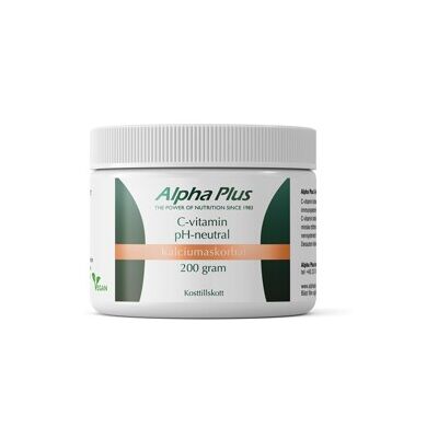 Alpha Plus C-vitamin pH-neutral 200 gram Alpha Plus C-vitamin pH-neutral 200 gram