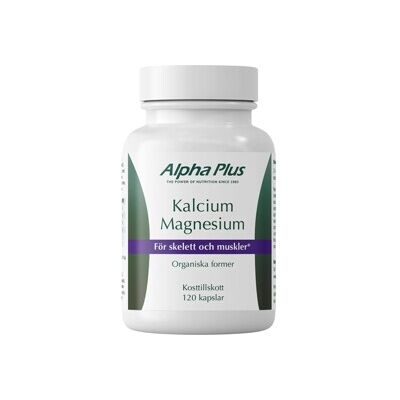 Alpha Plus Kalcium Magnesium 90 kapsler Alpha Plus Kalcium Magnesium 90 kapsler