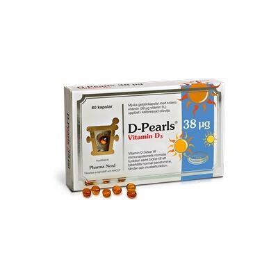 Pharma Nord Aktivt Kompleks Vitamin D 1600UI - 80 Kapsler Pharma Nord Aktivt Kompleks Vitamin D 1600UI - 80 Kapsler
