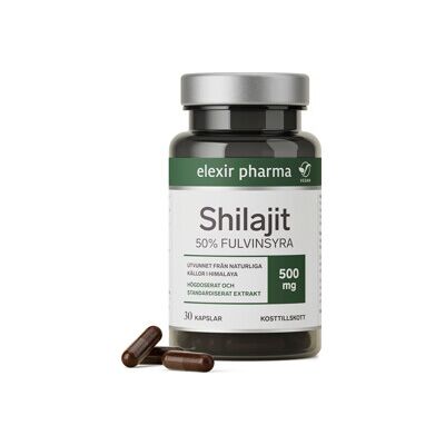 Elexir Pharma Elexir Shilajit 30 kapsler Elexir Pharma Elexir Shilajit 30 kapsler