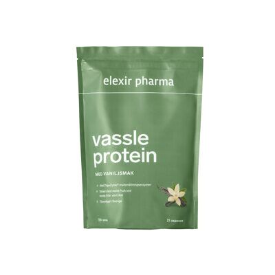 Elexir Pharma Elexir Vassleprotein Vanilj 750 gram Elexir Pharma Elexir Vassleprotein Vanilj 750 gram