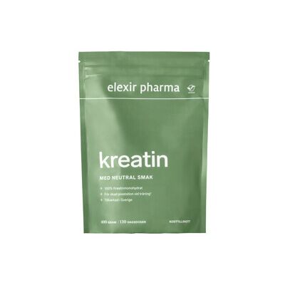 Elexir Pharma Elexir Kreatin Naturell 400 gram Elexir Pharma Elexir Kreatin Naturell 400 gram