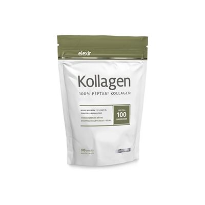 Elexir Pharma Elexir Kollagen 100 % Peptan kollagen 500 gram Elexir Pharma Elexir Kollagen 100 % Peptan kollagen 500 gram