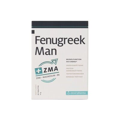 Elexir Pharma Fenugreek Man ZMA 60 stk - Kosttilskudd Elexir Pharma Fenugreek Man ZMA 60 stk - Kosttilskudd