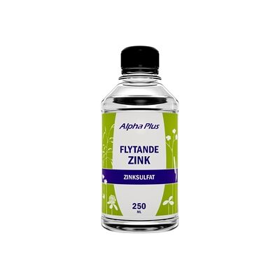 Alpha Plus Flytande Zink 250 ml Alpha Plus Flytande Zink 250 ml