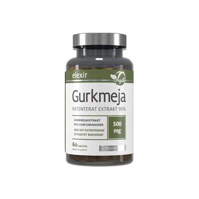 Elexir Pharma Elexir Gurkmeja 60 tabletter Elexir Pharma Elexir Gurkmeja 60 tabletter