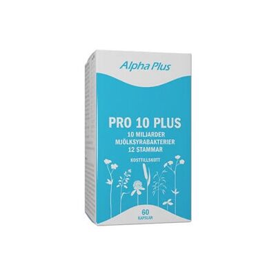 Alpha Plus PRO 10 Plus 60 kapsler Alpha Plus PRO 10 Plus 60 kapsler