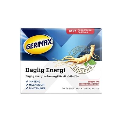 Gerimax 30 tabletter Gerimax 30 tabletter