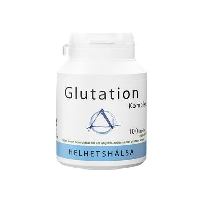 Helhetshälsa Glutationkomplex 100 kapsler Helhetshälsa Glutationkomplex 100 kapsler
