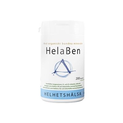Helhetshälsa HelaBen 200 kapsler Helhetshälsa HelaBen 200 kapsler