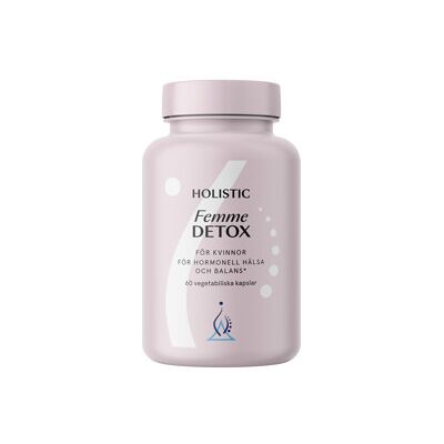 Holistic Femme Detox 60 kapsler Holistic Femme Detox 60 kapsler