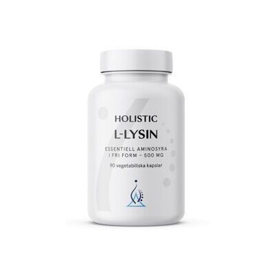 Holistic L-lysin 500 mg 90 kapsler Holistic L-lysin 500 mg 90 kapsler