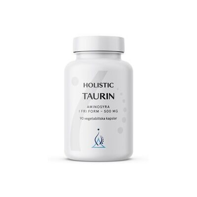 Holistic Taurin 500 mg 90 kapsler Holistic Taurin 500 mg 90 kapsler