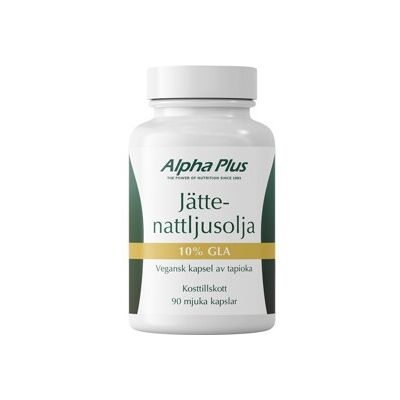 Alpha Plus Jättenattljusolja 90 kapsler Alpha Plus Jättenattljusolja 90 kapsler