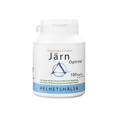 Helhetshälsa JärnOptimal 100 kapsler Helhetshälsa JärnOptimal 100 kapsler
