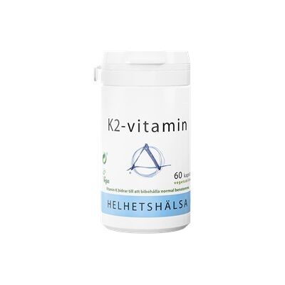 Helhetshälsa K2-vitamin 60 kapsler Helhetshälsa K2-vitamin 60 kapsler