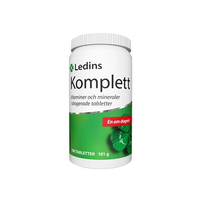 Ledins Komplett 100 tabletter Ledins Komplett 100 tabletter