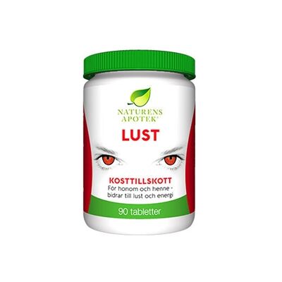 Naturens apotek Lust 90 tabletter Naturens apotek Lust 90 tabletter