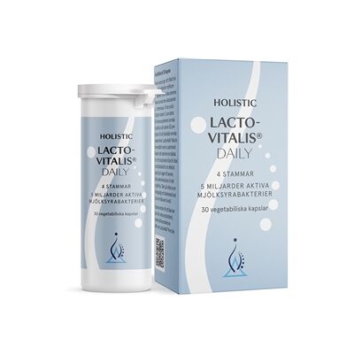 Holistic Lactovitalis®daily 30 kapsler Holistic Lactovitalis®daily 30 kapsler