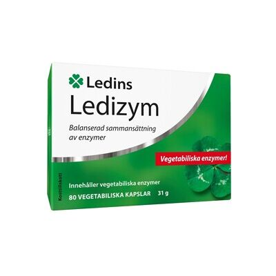 Ledins Ledizym 80 kapsler Ledins Ledizym 80 kapsler