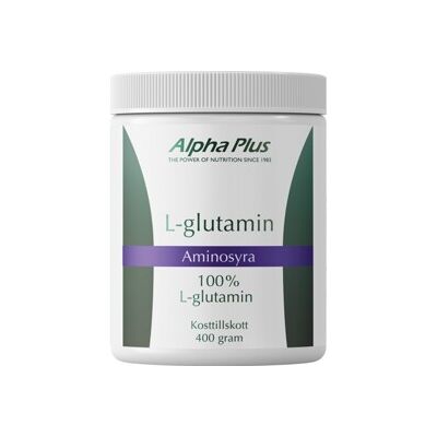 Alpha Plus L-glutamin 400 gram Alpha Plus L-glutamin 400 gram