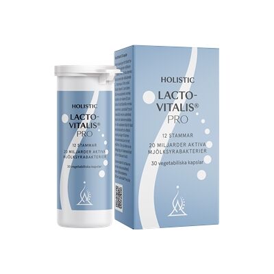 Holistic LactoVitalis PRO - 30 Kapsler Holistic LactoVitalis PRO - 30 Kapsler