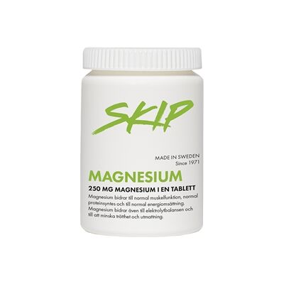 Skip Magnesium 100 tabletter Skip Magnesium 100 tabletter