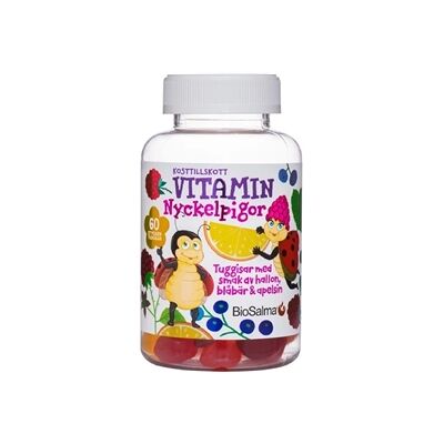 BioSalma Nyckelpiga Multivitamin 60 tabletter BioSalma Nyckelpiga Multivitamin 60 tabletter