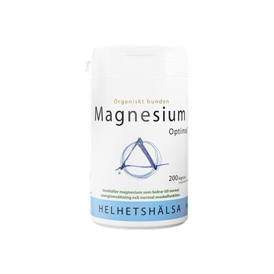 Helhetshälsa MagnesiumOptimal 200 kapsler Helhetshälsa MagnesiumOptimal 200 kapsler
